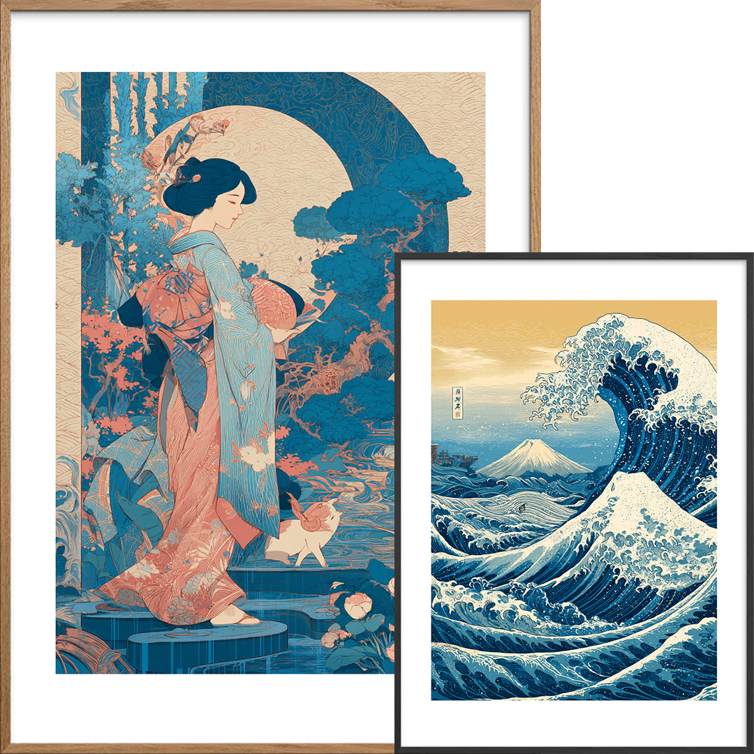 Ukiyo-e & japansk