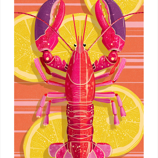 Syrlig smag af hav - No Frame, With White Border