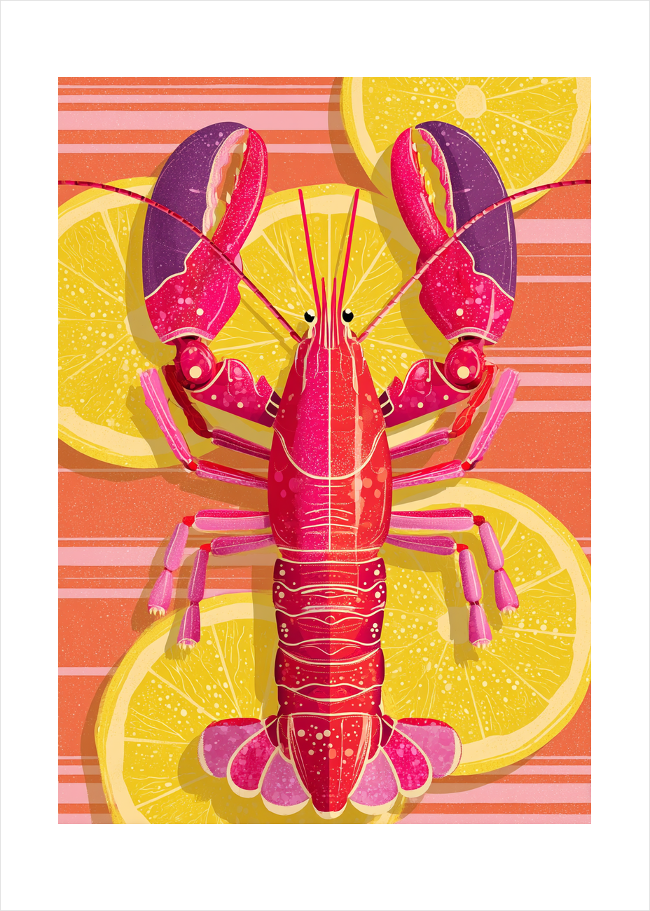 Syrlig smag af hav - No Frame, With White Border