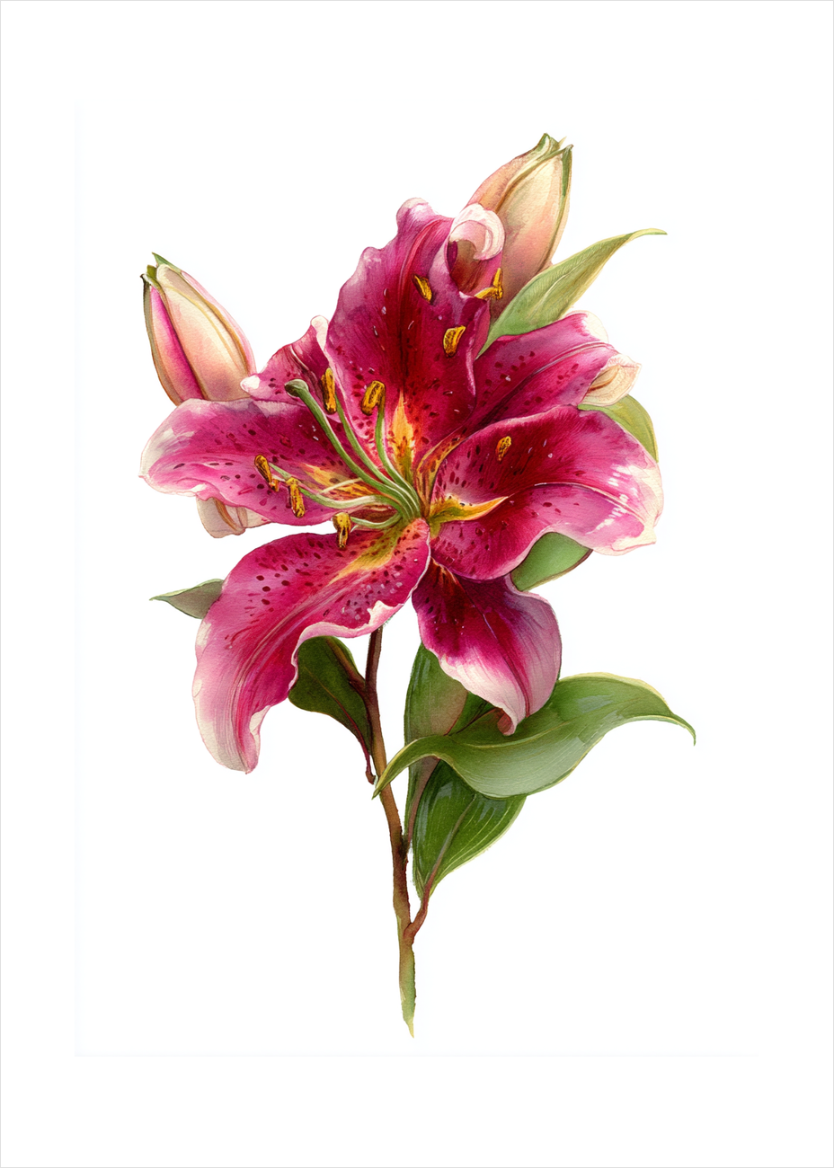 Dufthvisken i sommerens hjerte - No Frame, With White Border