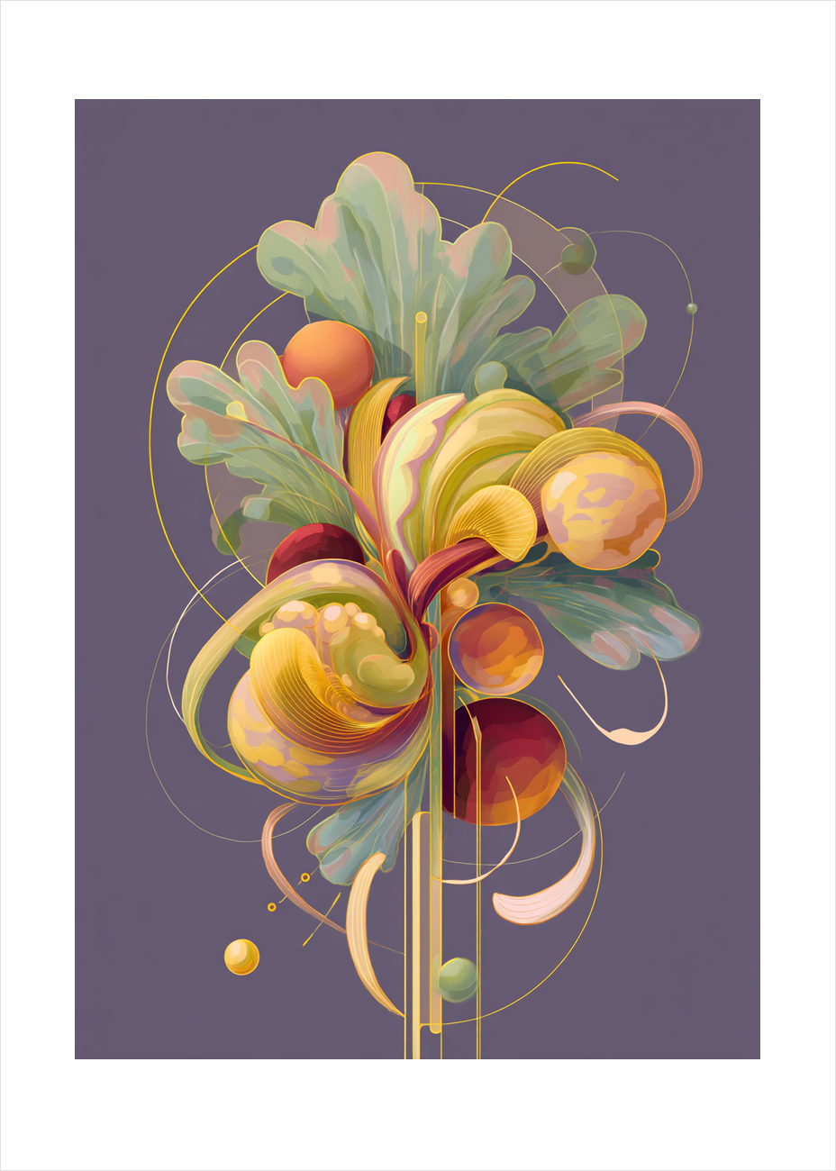 Hvisken fra gyldne blade - No Frame, With White Border