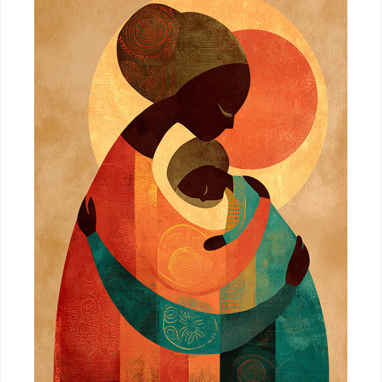 Moderens stille hjertesang - No Frame, With White Border