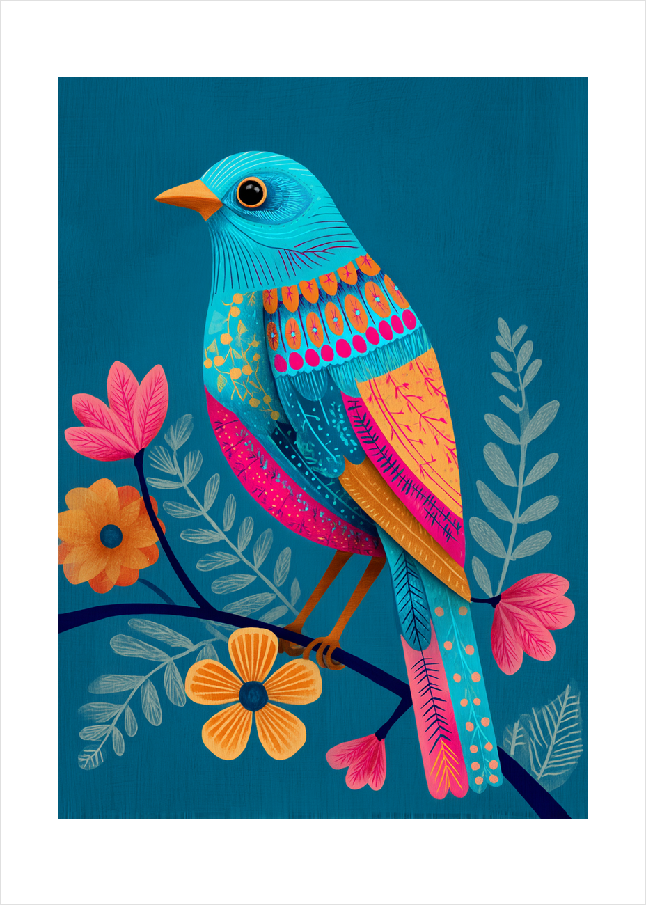 Smagen af himlen - No Frame, With White Border