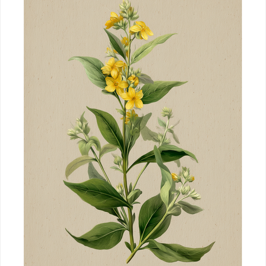 Viskende gul symfoni - No Frame, With White Border