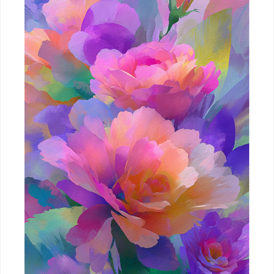 Duften af skjult sommersang - No Frame, With White Border