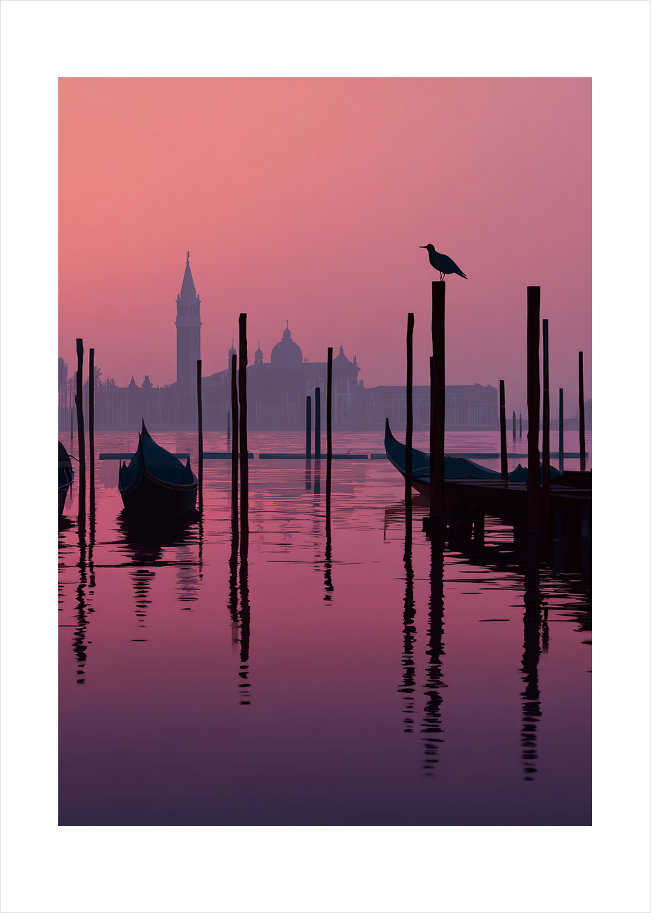 Morgenens salte hvisken - No Frame, With White Border