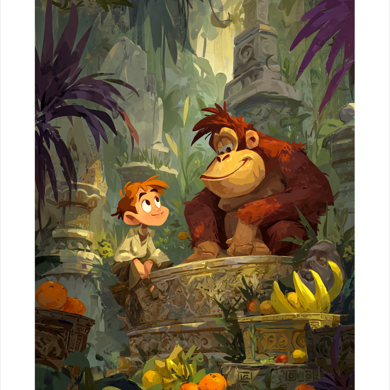 Smag af barndommens regnskov - No Frame, With White Border