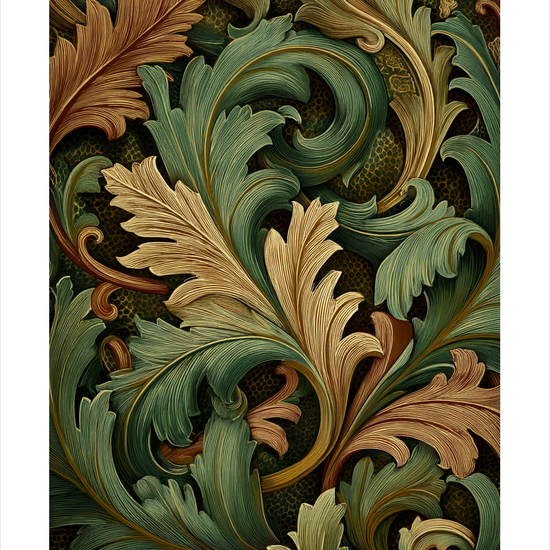 Bladets grønne hvisken - No Frame, With White Border