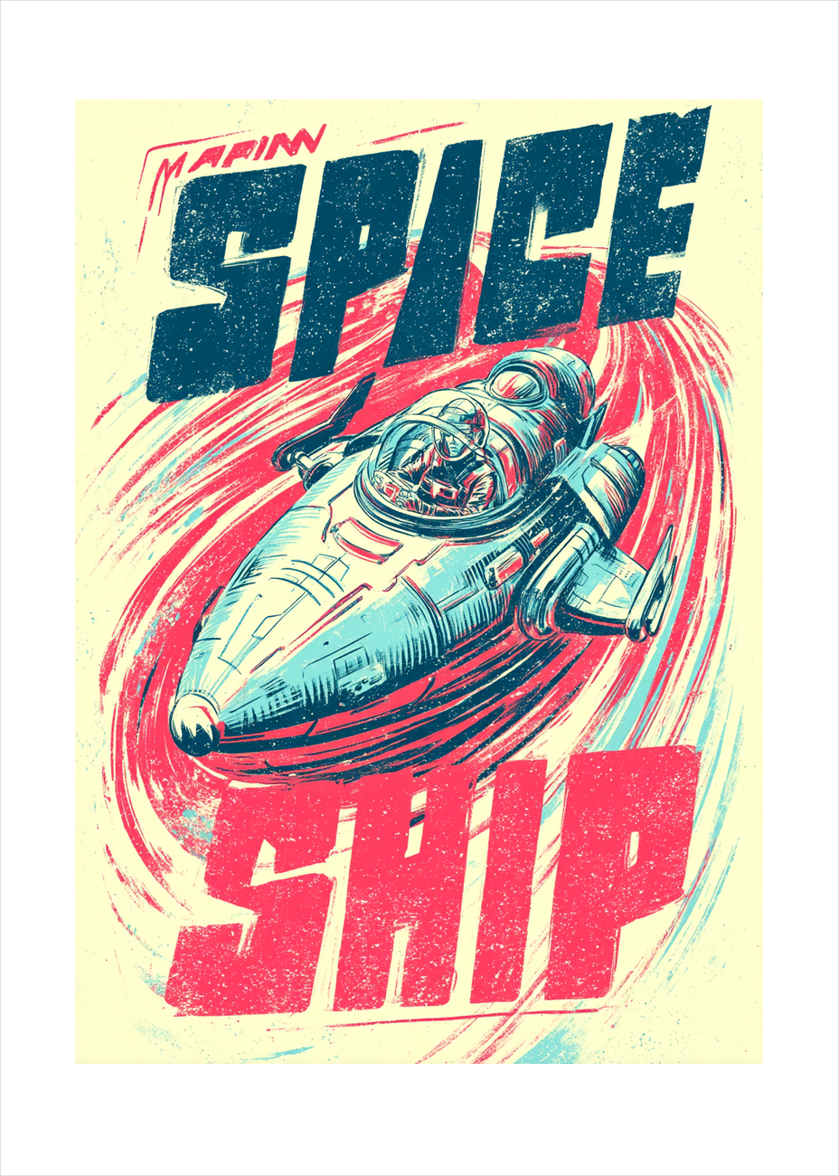 Stjernesusets kolde berøring - No Frame, With White Border