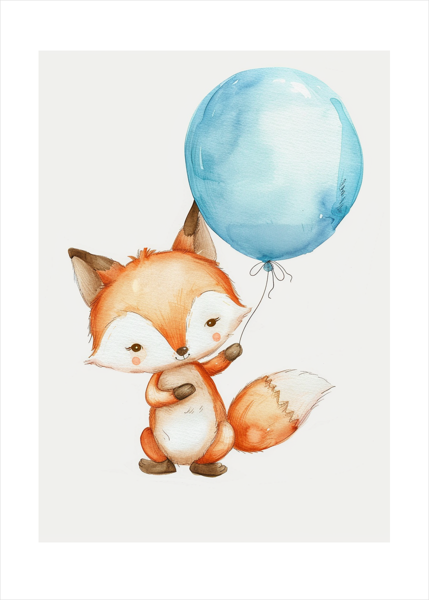 Luftens bløde hvisken - No Frame, With White Border