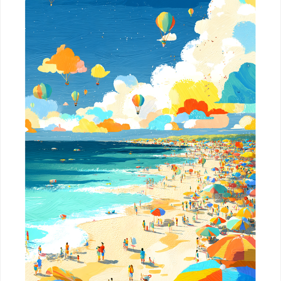 Saltets varme hvisken - No Frame, With White Border