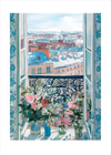 Duften af morgenen i byen - No Frame, With White Border