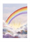 Regnbuens stille klang - No Frame, With White Border