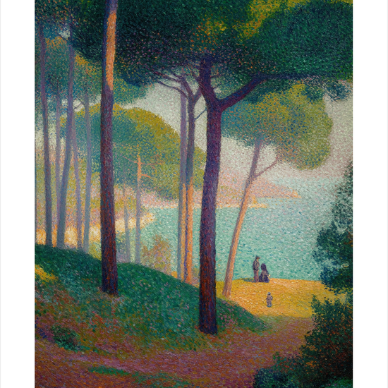 Stille hvisken ved kysten - No Frame, With White Border