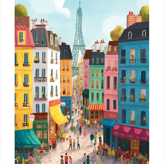 Kaffeduft og brostensklang - No Frame, With White Border