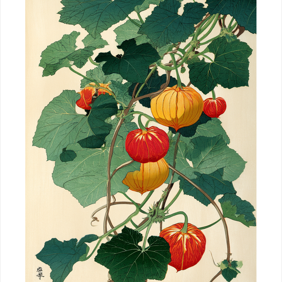 Hviskende lanterner i vinden - No Frame, With White Border