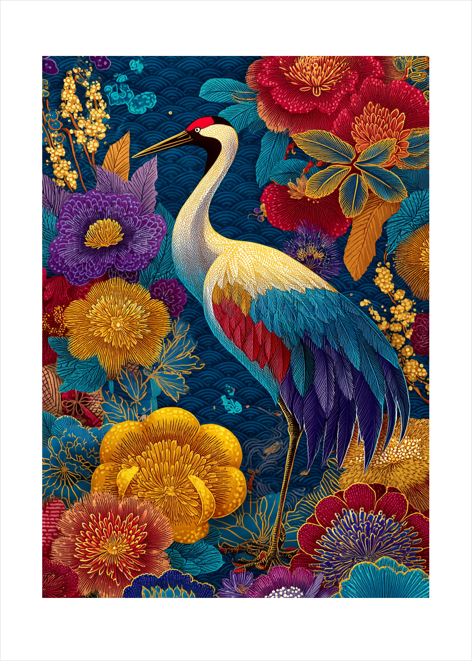 Tranens gyldne hvisken - No Frame, With White Border