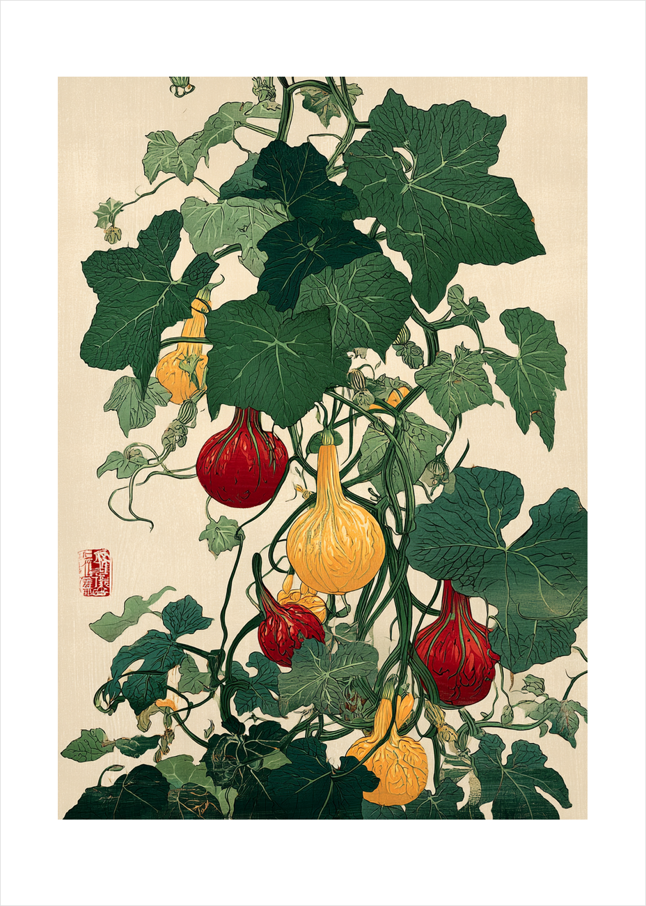 Hængende klang af modenhed - No Frame, With White Border