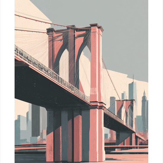 Stålens hvisken over vandet - No Frame, With White Border