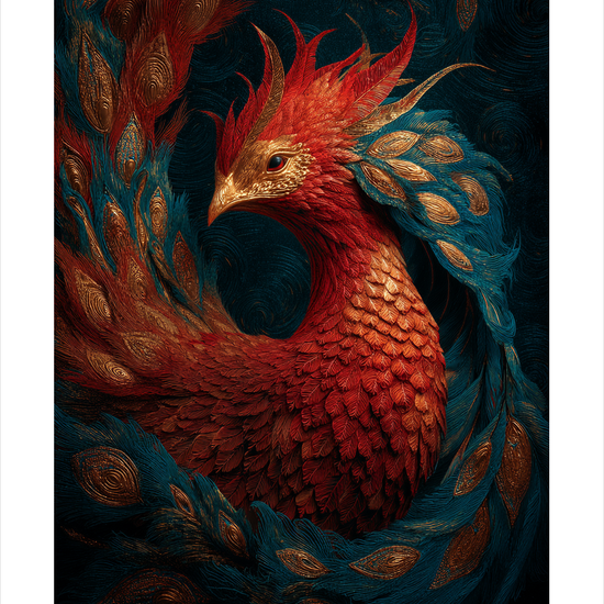 Ildens sagte sang - No Frame, With White Border