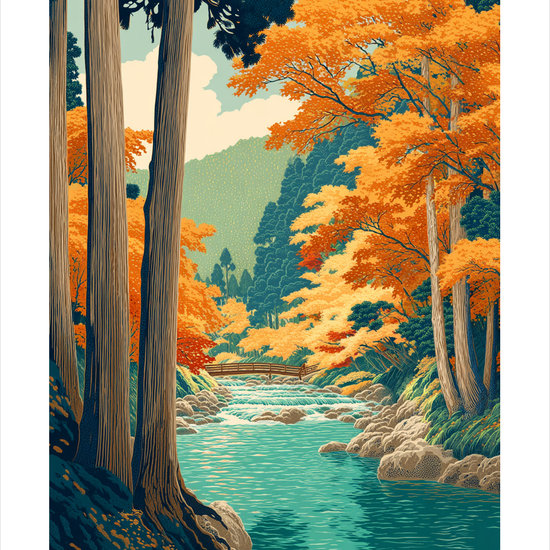 Bækens rytmiske klang - No Frame, With White Border