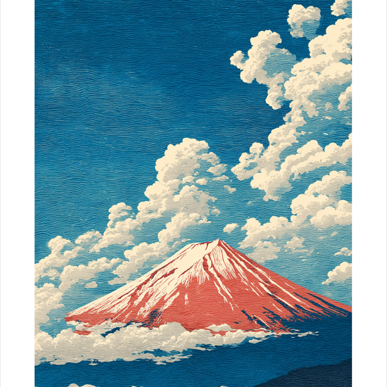 Skyernes bløde hvisken - No Frame, With White Border