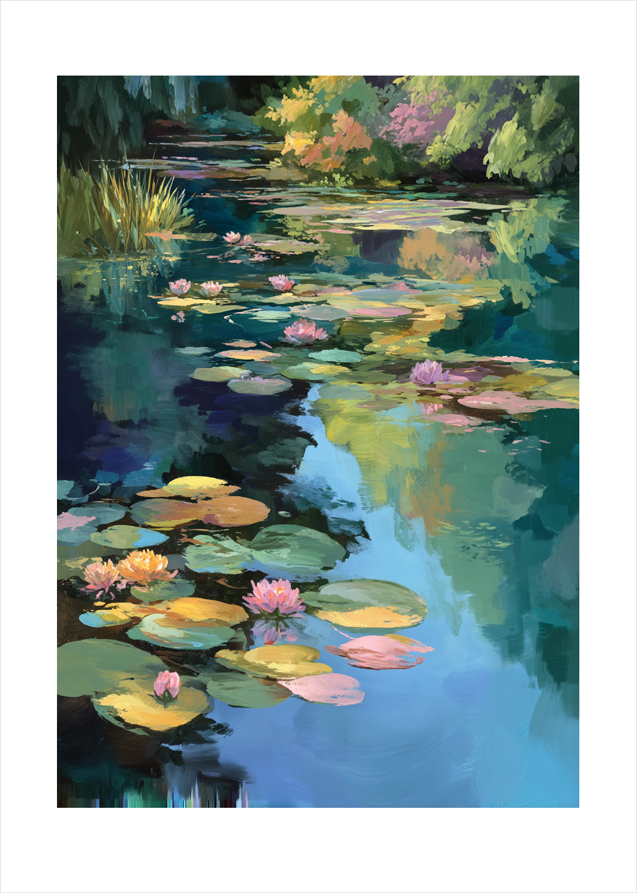 Vandets hviskende sang - No Frame, With White Border