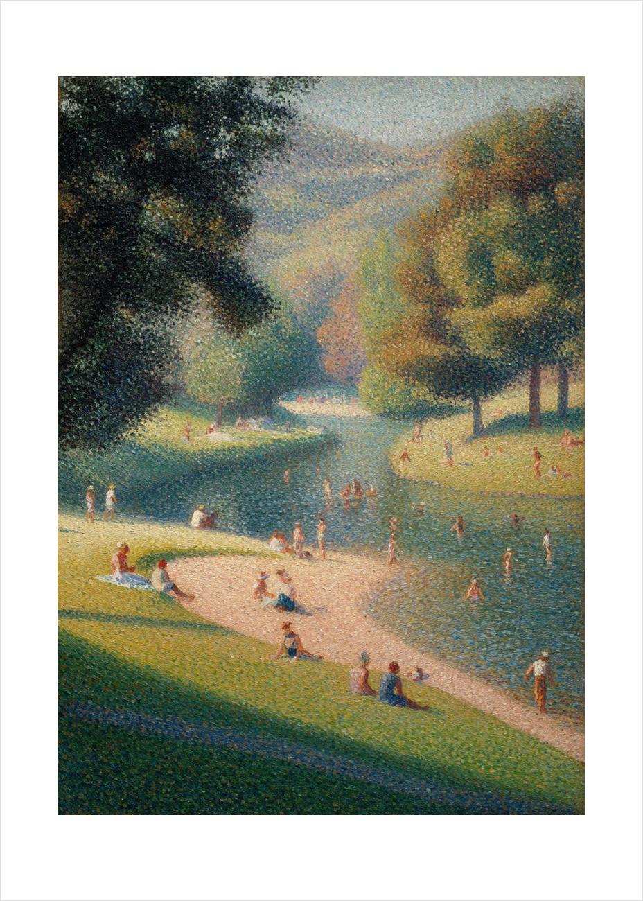 Sommerens sus i græsset - No Frame, With White Border