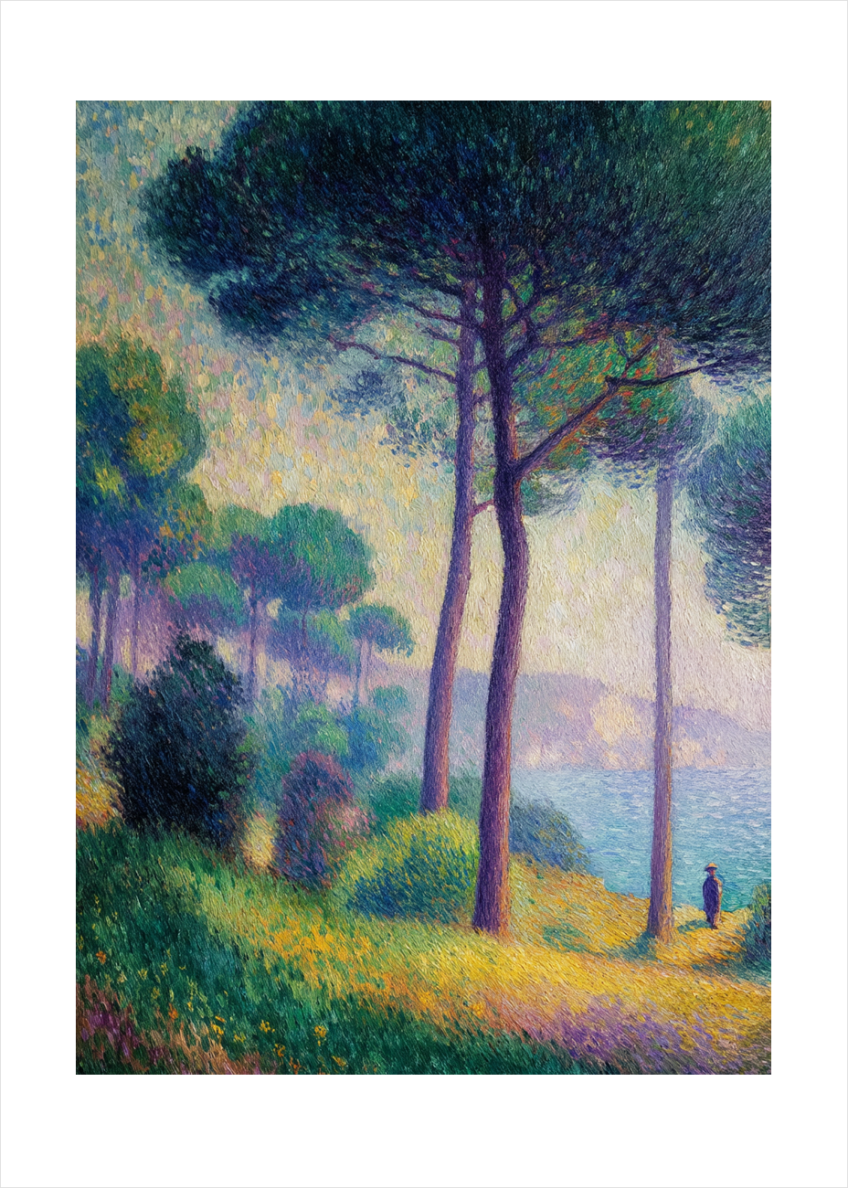 Brisens saltede hvisken - No Frame, With White Border