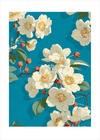 Blid duft af sommerregn - No Frame, With White Border