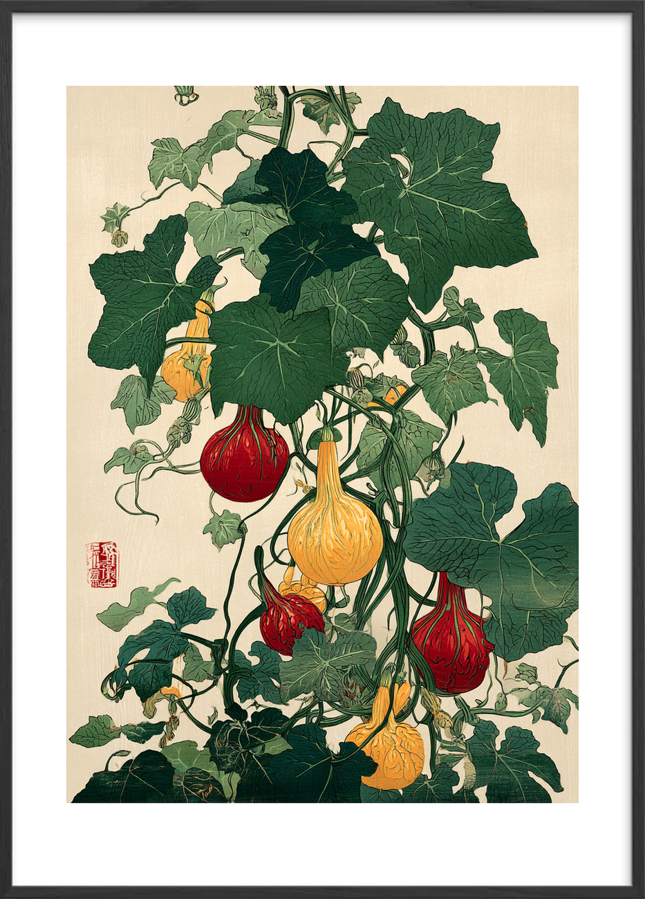 Hængende klang af modenhed - Black Frame, With White Border