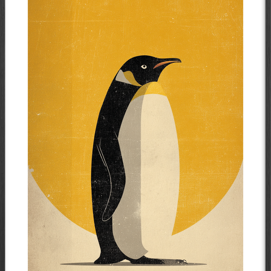 Solens kolde hvisken - Black Frame, With White Border