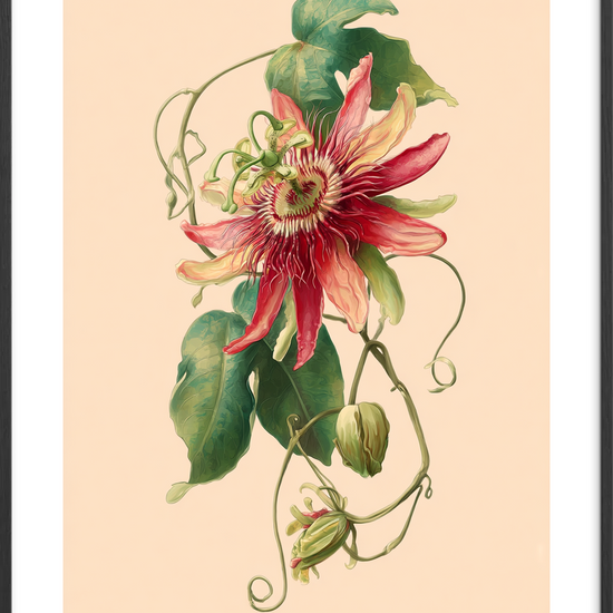 Smygende summen af sommer - Black Frame, With White Border