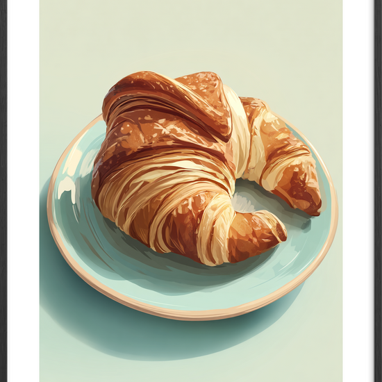 Morgenens knasende hvisken - Black Frame, With White Border