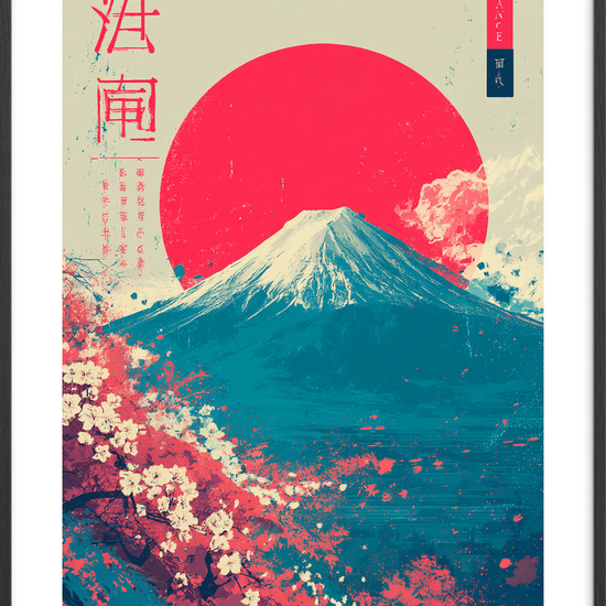 Smagen af morgengry - Black Frame, With White Border