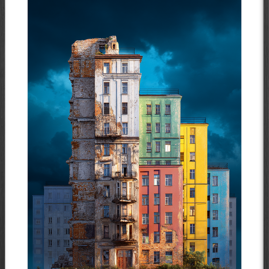 Smagen af rust og regn - Black Frame, With White Border