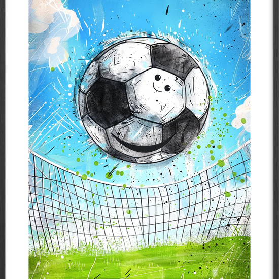 Smagen af sejrsrus - Black Frame, With White Border