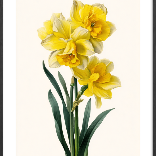 Duftens klare sang - Black Frame, With White Border