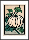 Modenhedens stille hvisken - Black Frame, With White Border
