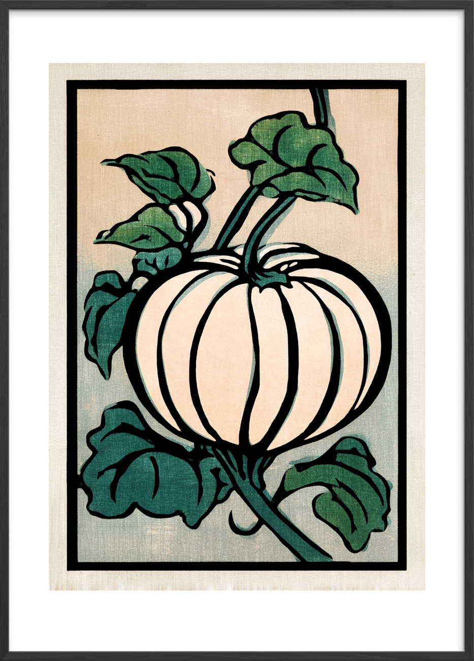 Modenhedens stille hvisken - Black Frame, With White Border