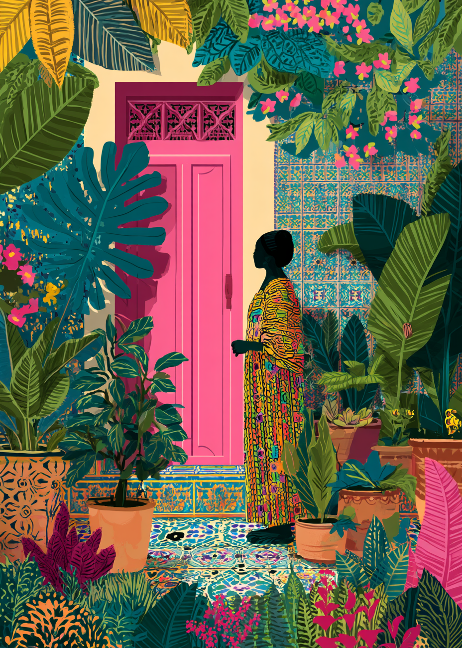 Tropisk stilheds sagte rytme - No Frame, No Border