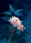 Nattens hvisken i blomst - No Frame, No Border