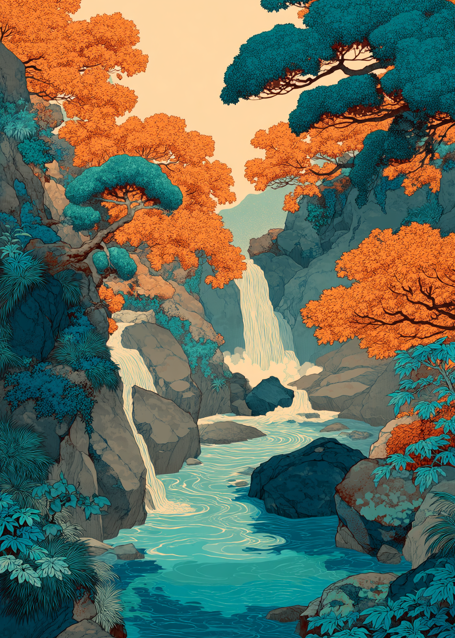 Vandets hvisken i kløften - No Frame, No Border