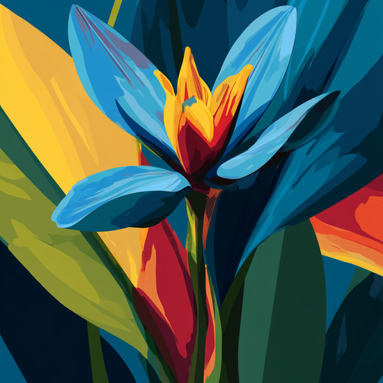 Stemme af tropisk silke - No Frame, No Border