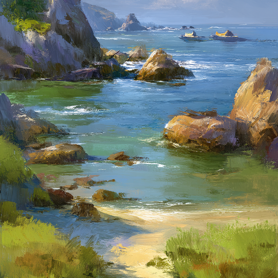 Bølgernes bløde hvisken - No Frame, No Border