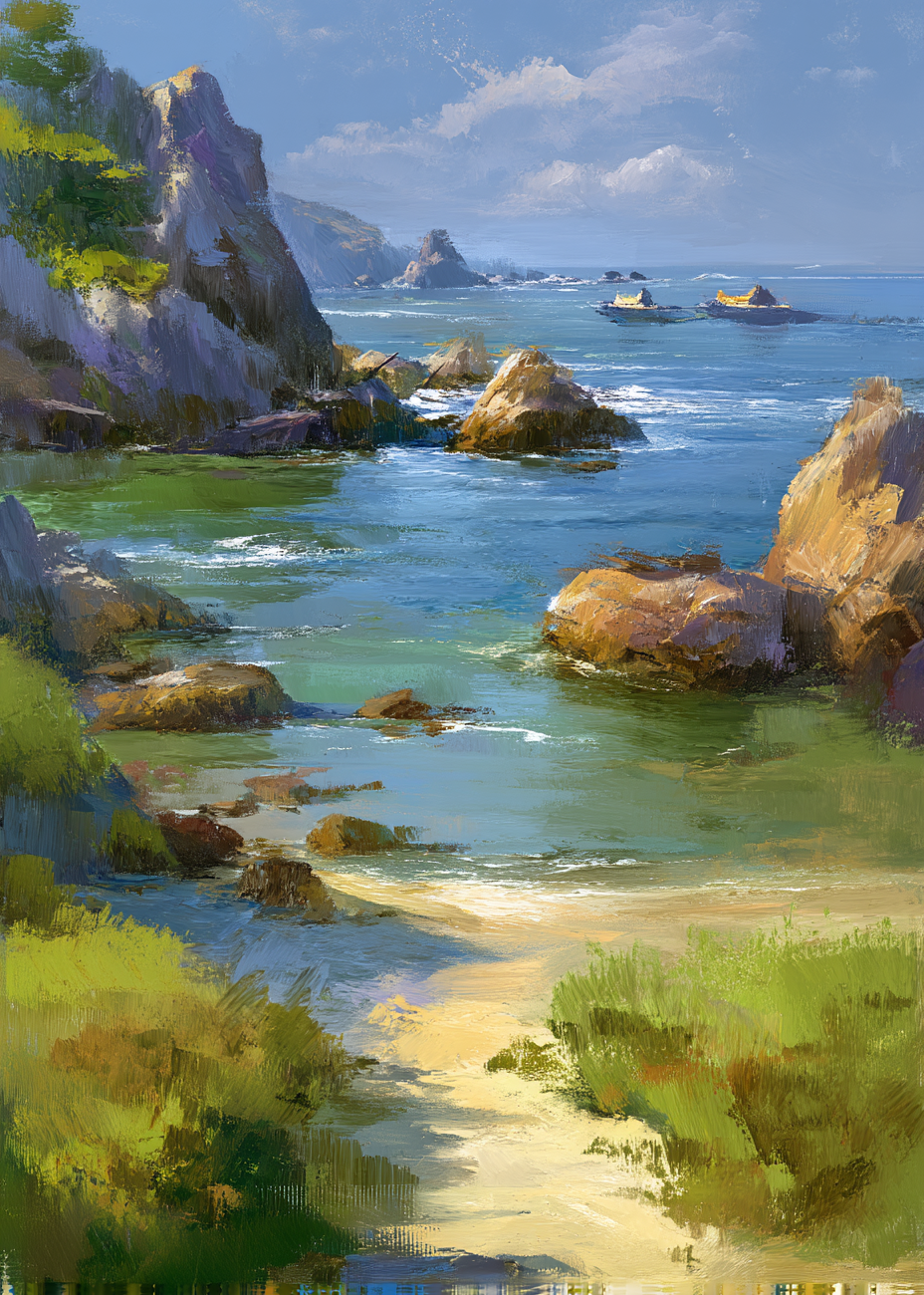 Bølgernes bløde hvisken - No Frame, No Border