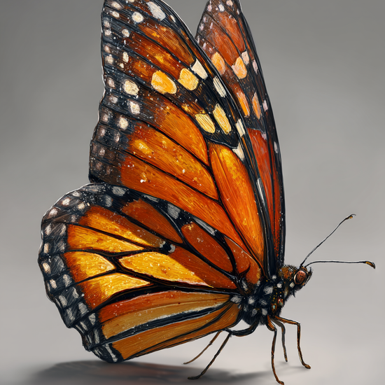 Sommerfuglens silkebløde hvisken - No Frame, No Border