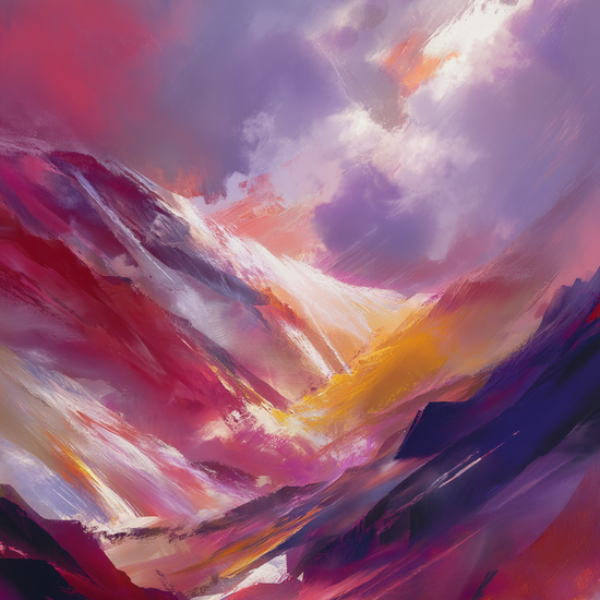 Smag af solnedgang - No Frame, No Border