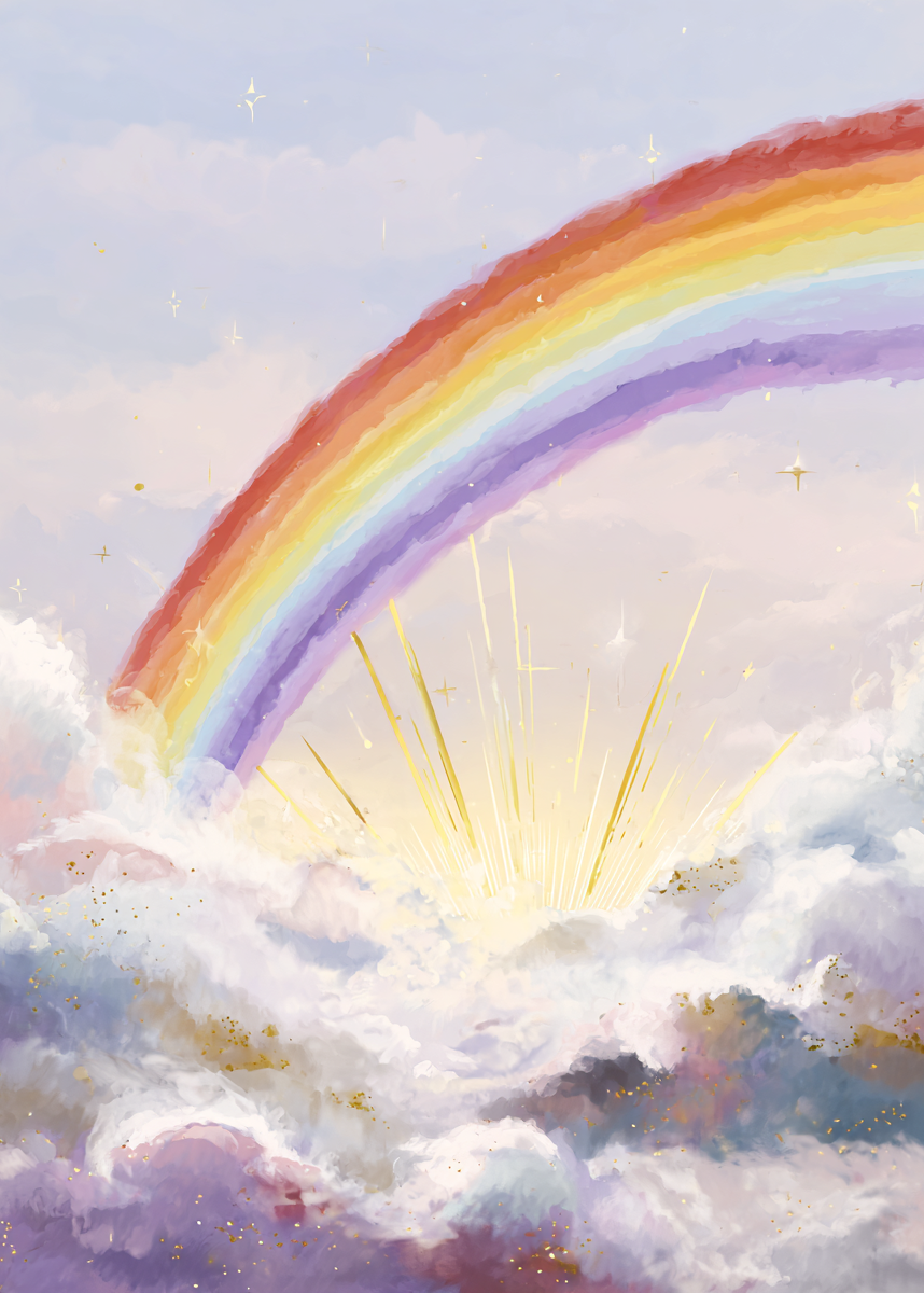 Regnbuens stille klang - No Frame, No Border