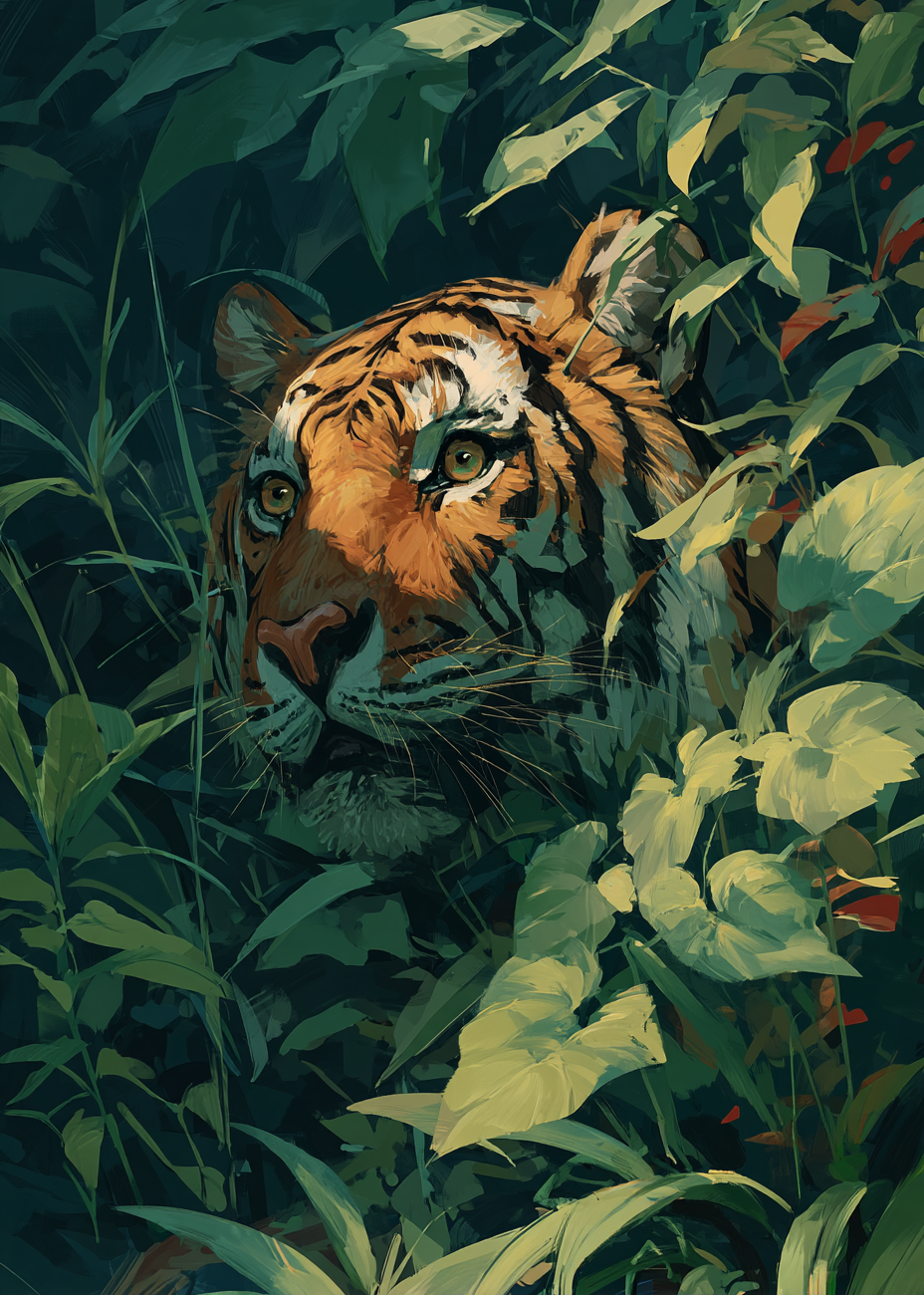 Tigerens bløde åndedrag - No Frame, No Border